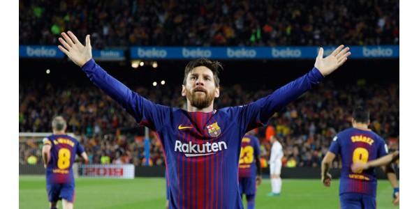 Messi apresenta 30 peças de camisola